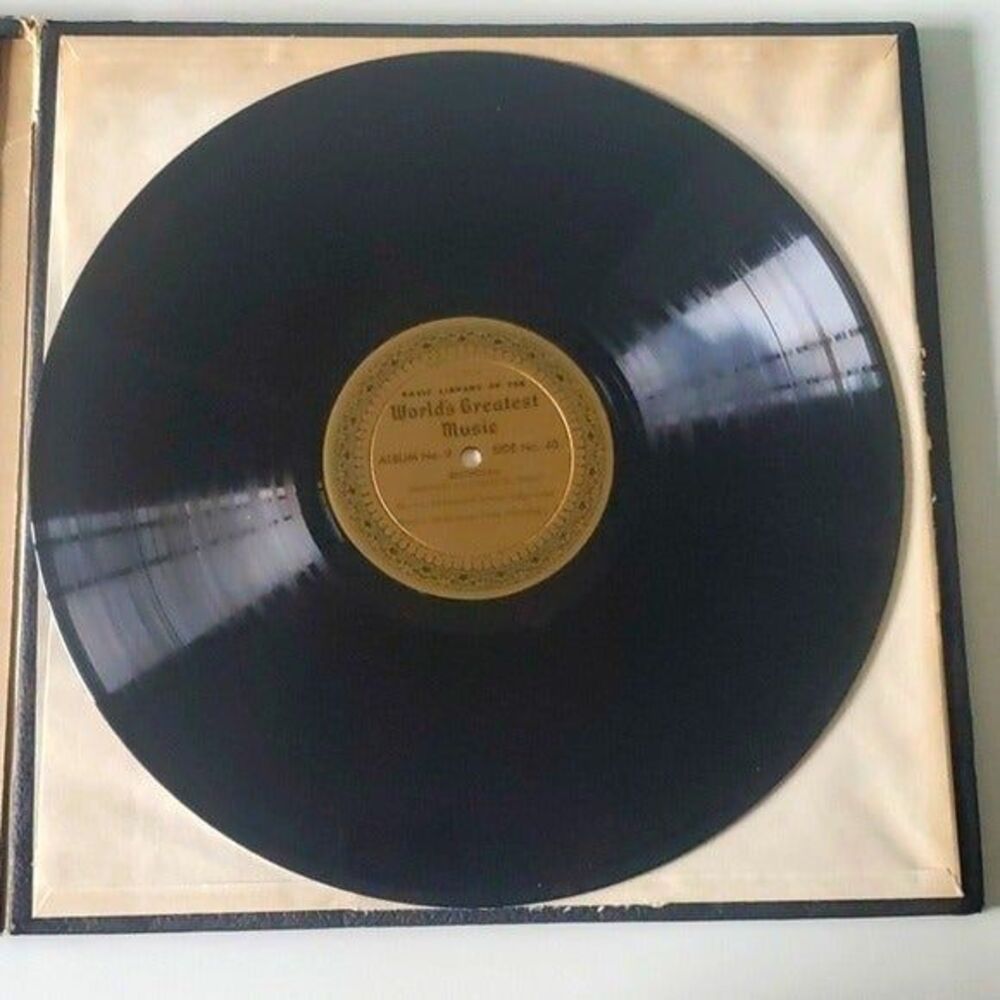 Vintage 50s NO.9 World's Greatest Music Album Beethoven, Wahner, Borodin